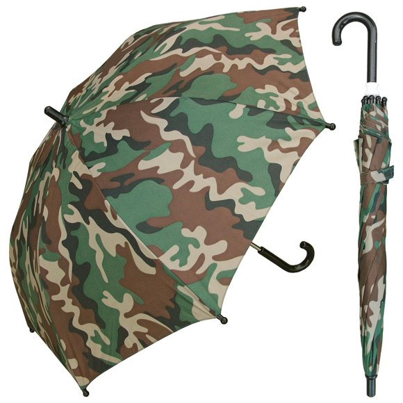 RainStoppers Kid's Camo Stick Umbrella