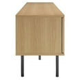 thumbnail image 3 of Modway Cambria Rattan and Particleboard TV Stand for TVs up to 70" in Oak, 3 of 7