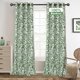 thumbnail image 1 of Cortinas térmicas DriftAway Julia Blackout, 132 x 213 cm, color verde, 1 of 8