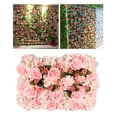 thumbnail image 6 of Artificial Venue Background Panels Backdrop Rose Wedding for Bouquet Wedding Party Greenery Pink, 6 of 10
