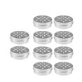 thumbnail image 4 of 10 recipientes pequeños de aluminio reutilizables para comida de perro, redondos y portátiles, de 60 ml, con tapas huecas., 4 of 8