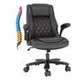 thumbnail image 4 of HomeZeer Executive Office Chair, Big and Tall Home Office Chairs 400lbs, High Back Executive Office Chair with Adjustable Flip up Arm, Wide Seat Leather Desk Computer Chairs, Black, 4 of 10