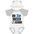 thumbnail image 3 of Inktastic My 1st Soccer Season Boys Baby Bodysuit, 3 of 5