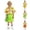 Green, variant on FYEGRE Boys Outfit with Short Sleeve Top, Casual Shorts & Socks, Cute Playful Ensemble for Spring/Summer, Family Gatherings & School Events Green 13-14 Years