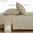 thumbnail image 2 of Softest Cotton Sheets Double Sheet Set Pc Set Thread Count Sateen Bedding Deep Pocket Sheets Cooling Sheets Double Size Sheets Breathable Bed Set (), 2 of 9
