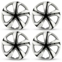 New 16 Inch Hubcaps For 2016-2018 Honda Civic - Set of 4 Silver - Wheel Covers