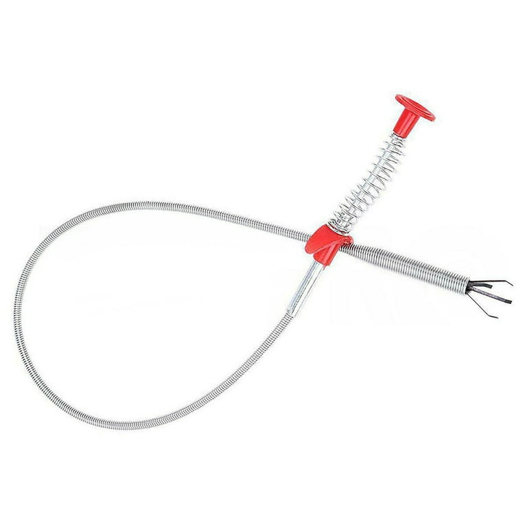 1pc 60cm Bendable Drain Cleaning Tool For Hair Clog Remover