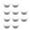 round, variant on 10Pcs Rubber Sink Overflows Caps Cover Washbasin Drain Seal Stopper Sink Bathtub Drain Caps Plug for Bathroom Kitchen