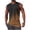 Brown#2, variant on cocolona Mens Loose Tank Tops Summer Sleeveless Crew Neck Gym Workout Muscle T-shirts Vacation Beach Gradient Print Tees