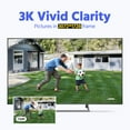 thumbnail image 2 of ANNKE 3K IP Camera, H.265+ 5MP Dome PoE Camera, AI Human Vehicle Detection, Outdoor Security Camera w/Audio, 100 FT EXIR 2.0 Night Vision, Smart Dual Light, Built-in microphone, IP67, 2 of 17