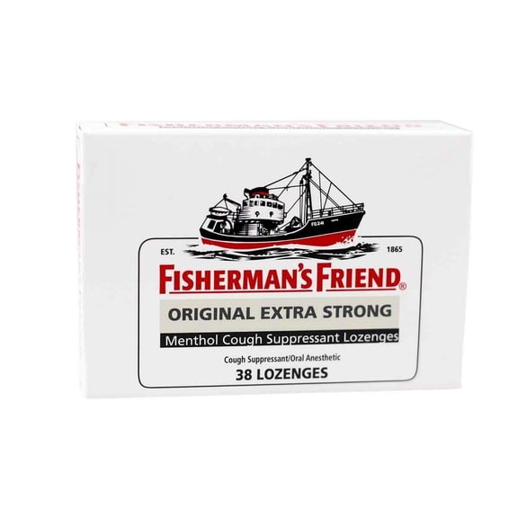 4 Pack Fisherman's Friend Original Extra Strong Menthol 38 Lozenges Each