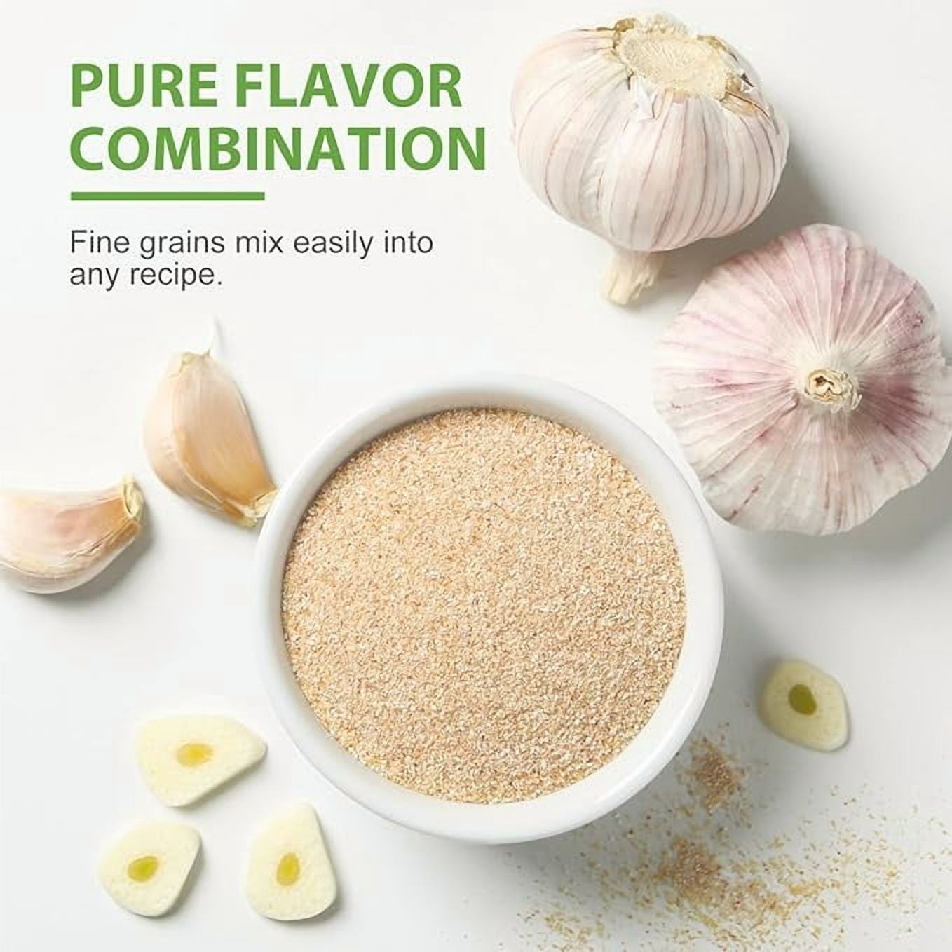 Soeos Garlic Powder, 22 oz (624g) Each, 2-Pack – Premium Granulated Garlic for Cooking & Seasoning