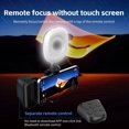 thumbnail image 4 of 2X Estabilizador de Mano con Bluetooth para Teléfono, de Selfie, Luz de Relleno para Vlog, Accesorios de Fotografía, Color Negro, 4 of 7