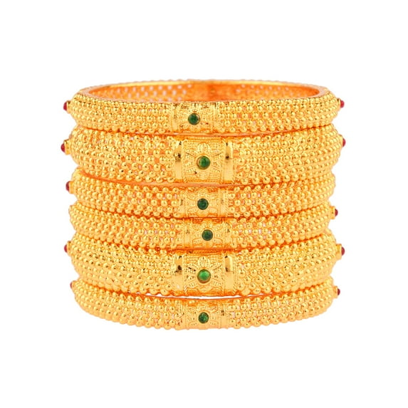 Efulgenz Indian Bangle Set Bollywood Traditional Bracelet Jewelry for Women