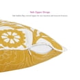 thumbnail image 7 of Throw Pillow Cushion Covers 18x18 Inch Yellow Floral Decorative Jacquard Square Pillow Sham for Couch Bed Sofa, 7 of 7