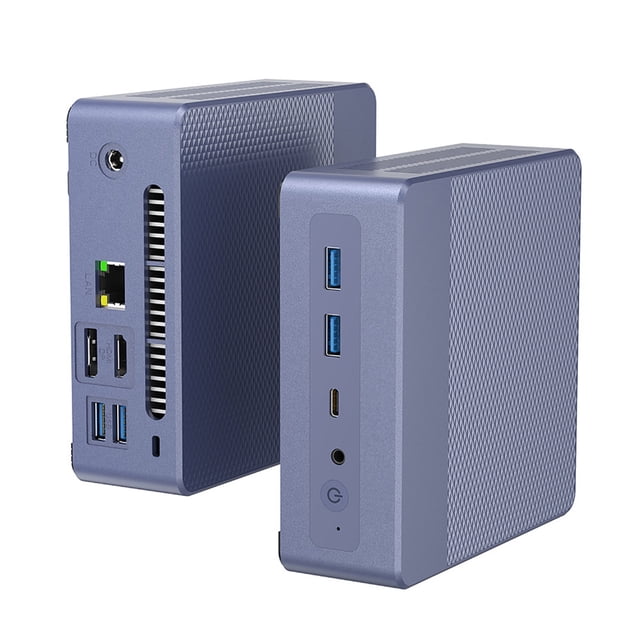 Mini PC para Juegos Con Procesador Intel N95 2 4G + 5 8G BT 8GB RAM 256GB/512GB M.2 SSD Ventilador Incorporado