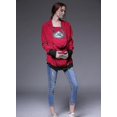 thumbnail image 4 of Otoño Invierno Casual Sudadera Con Capucha Zip Sudadera Multifuncional Canguro Madre Sudadera, 4 of 5