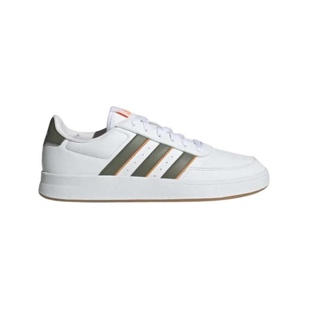 Tenis Caballero Adidas Hoops H06160 Simipiel Blanco