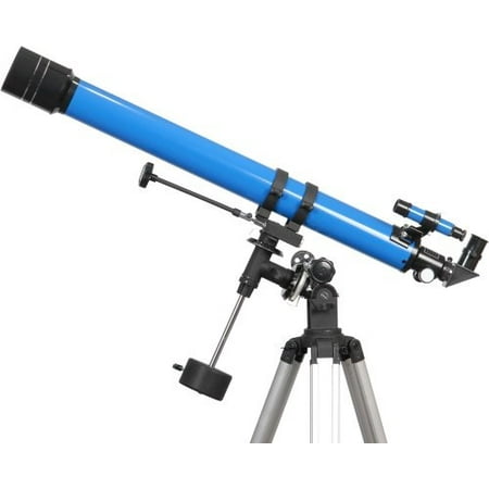 ioptron 6002 900x70 refractor telescope (blue)