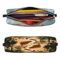 thumbnail image 2 of Honeii Surreal Desert Eye Landscape Pattern Pencil Case, Pencil Pouch, Pencil Case Small, Pencil Pouch Aesthetic, PVC Pencil Pouch, Pencil Bag, Makeup Pouch, 2 of 7