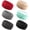 6 Pcs: Black, Beige, Light Gray, Dark Gray, Green, Jujube Red, variant on 6 Pcs Knit Ear Warmer Headband for Women Fuzzy Wool Fleece Lined Elastic Turban Head Wrap Winter Accessories for Women Cold Weather