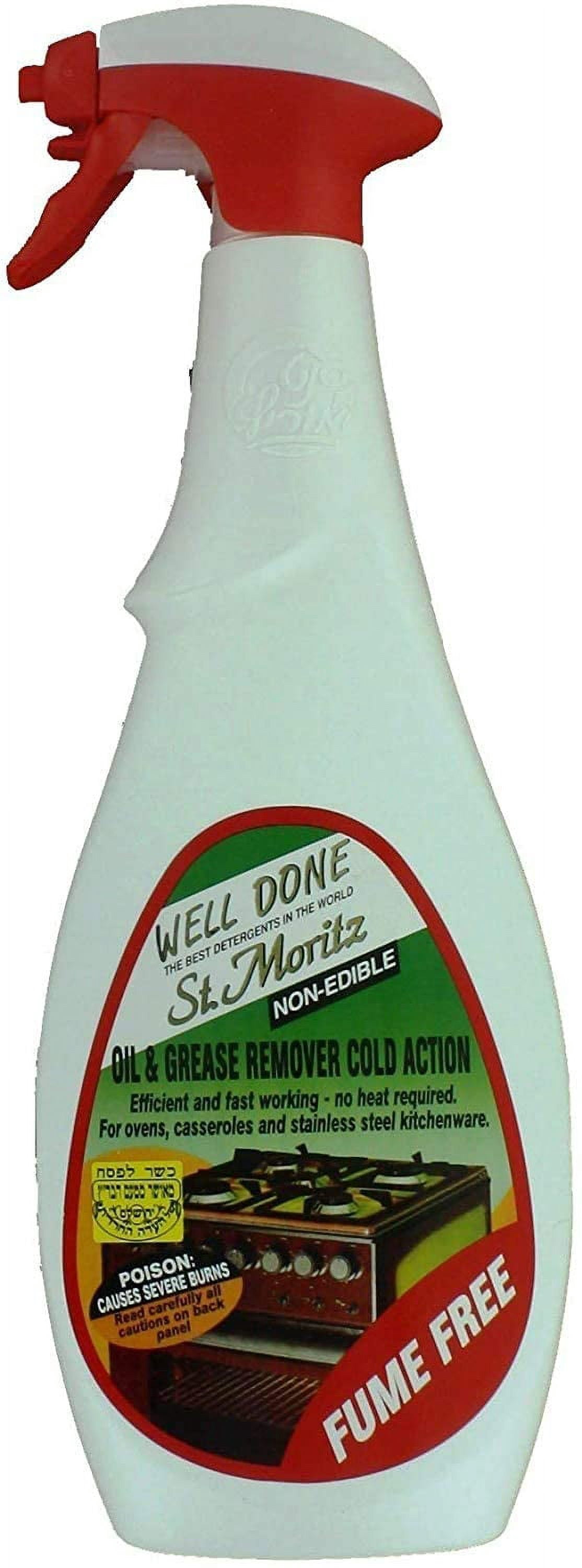 Well Done St. Moritz Oven Cleaner 27Oz, Fume Free, Oil & Grease