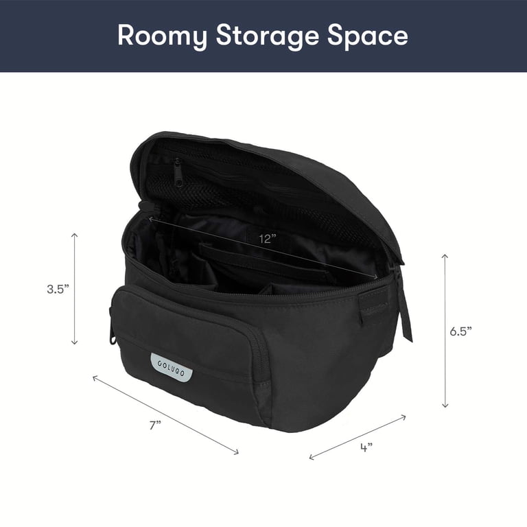Colugo Stroller Organizer with Cup Holders, Black photo 2