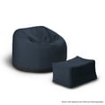 thumbnail image 5 of Jaxx Palmetto Large Round Outdoor Bean Bag Club Chair - Sunbrella Indigo, 5 of 5
