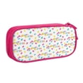 thumbnail image 2 of Vsdgher Happy Easter Print Large Capacity Pencil Case Pouch with Zipper, Portable Aesthetic Big Capacity Pencil Cases Pen Office Travel Stationery Bag, 2 of 8