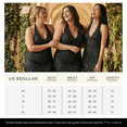 thumbnail image 6 of David’s Bridal, The Edit by DB Studio Women's Formal Plunging Halter Metallic Mini Dress, Short, Novelty, 6 of 8