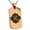 Rose, variant on Stainless Steel Ukita Samurai Crest Engraved Dog Tag Pendant Necklace