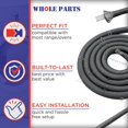 thumbnail image 5 of Whole Parts Range Oven Door Seal Gasket (Including 18 Mounting Clips) Part# PB070036 - Replacement and Compatible with Some Viking Ranges or Ovens, 5 of 6