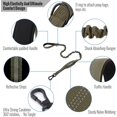 thumbnail image 4 of GHSDFBB Plutus Pet Tactical Dog Collar, Soft Padded, Adjustable with Heavy Duty Metal Buckle, Military Dog Collar with Control Handle for Medium Large and Extra Large Dogs (L, Ranger Green Set), 4 of 7