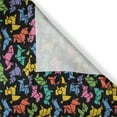 thumbnail image 3 of Ambesonne Dogs Kitchen Curtains, Abstract Origami Style Dogs, 55"x39", Multicolor, 3 of 3