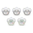 thumbnail image 1 of Chupetes NUK Orthodontic de 18 a 36 meses, paquete de 2 unidades de silicona, 1 of 4