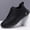 Black, variant on Spring New Fashion Luxury High White Shoes Men'S Casual Shoes