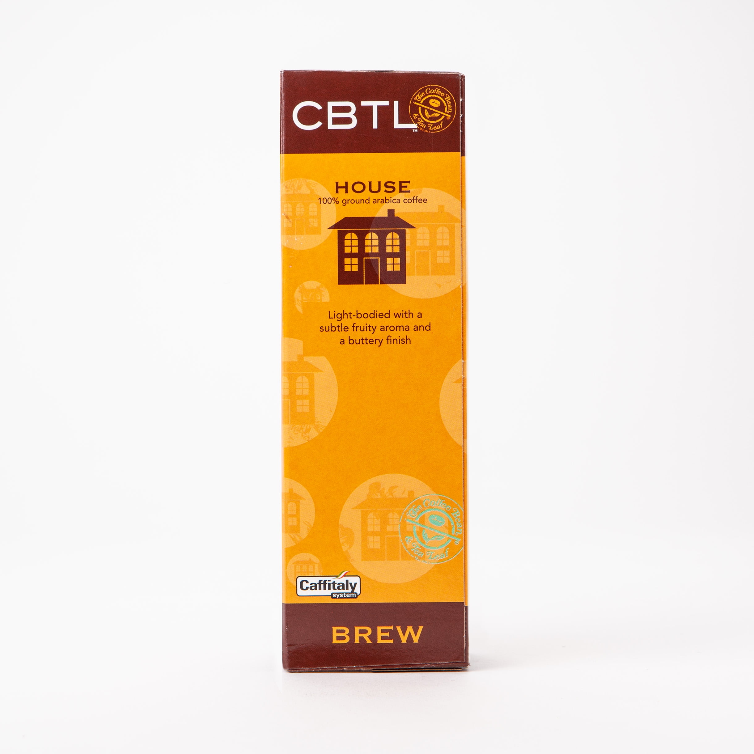 The Coffee Bean & Tea Leaf House Brew Light Roast Single Serve Coffee for CBTL Single Serve Systems, 1 Box of 10 Capsules