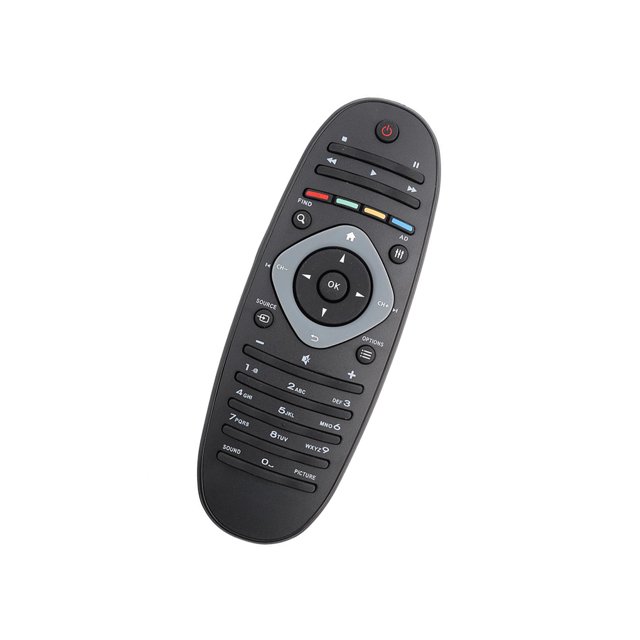 Monstrate Home Office Hotel Altavoz de TV portátil DVD Control remoto Dorm English Controller Reemplazo para Sistemas de cine en casa