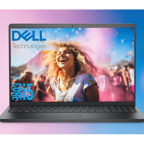 Dell Vostro 15.6" Business Laptop, 10-Core Intel Core i5 (12 Threads, Beats i7-1195G7), 16GB RAM, 512GB SSD, FHD Display, Wi-Fi 6, Ethernet Port, SD Card Reader, HDMI, Windows 11 Pro