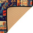 thumbnail image 3 of Yayeee Area Rugs for Living Room 6.7'x4.8' Non Slip Washable Bedroom Floor Carpet, Beige Geometric Eagle, 3 of 5