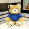 thumbnail image 4 of 7.1in Graduation Doctor Bear Plush Toy, Mini Teddy Stuffed Animal in Cap, Gown and Scroll, Soft Plush Doll Ideal for Graduation Gifts, School Souvenirs, Students, Teachers, Office Home Decoration, 4 of 7