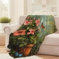 thumbnail image 2 of Material: Flannel Applicable Scene: Couch, Bed, Sofa, or Living Room，This Throw Blanket Very Soft And Comfortable, It's Available In A Variety Of Color Options. Great For Relaxing Around The House, W, 2 of 10