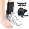 thumbnail image 4 of Ankle Support for Men Women Elastic Compression Foot Ankle Brace for Plantar Fasciitis Achilles Tendonitis Sprained Foot, 4 of 8