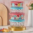 thumbnail image 7 of Pyrex 8-piece Decorated Glass Food Storage Set, 7 of 7