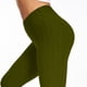 thumbnail image 5 of Bouanq - Mallas de yoga de cintura alta para mujer, control de abdomen, fruncidas, para entrenamiento, running, levantamiento de glúteos, texturizadas, 5 of 5