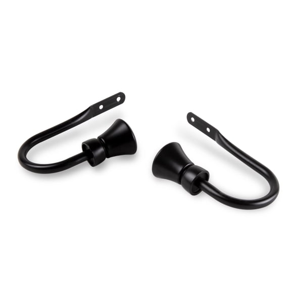 Soporte para Cortinas Astamoda Lewis Negro