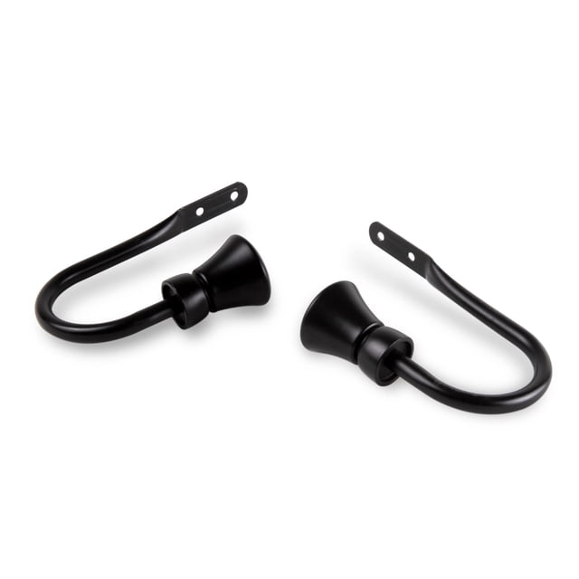 Soporte para Cortinas Astamoda Lewis Negro