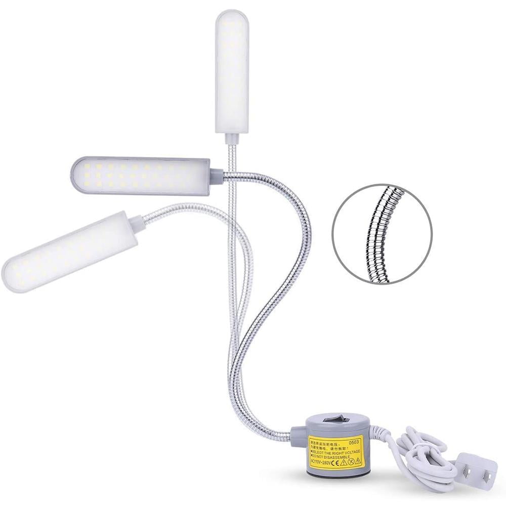 VONTER LED Sewing Machine Light Kit Portable Work Light LED Light Flexible Gooseneck Lamp with