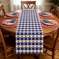 thumbnail image 6 of Independence Day Table Runner Flag and Star Patterns Placemat Holiday Party Decoration 33x183cm Table Runner, 6 of 6