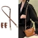 thumbnail image 4 of Correas de cuero para kit de conversión de bolso Longchamp, correas de bolso, reemplazo ajustable para bolso Longchamp Le Pliage, correa original para mini bolsa (MARRÓN-1), 4 of 4